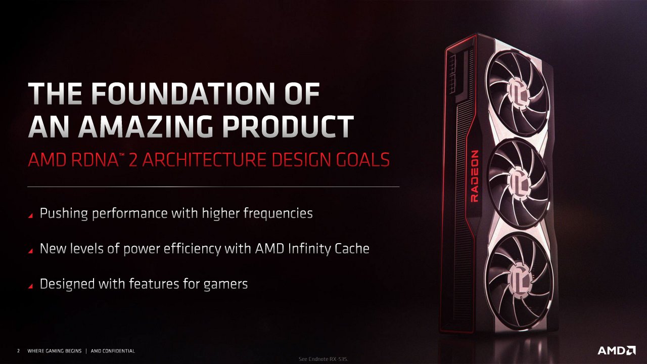 [18/11/2020] Radeon RX 6000 Series Tech Day Breakout Product Design and Innovation L. Smith Embargoed until Nov. 18 at 9am ET Seite 02