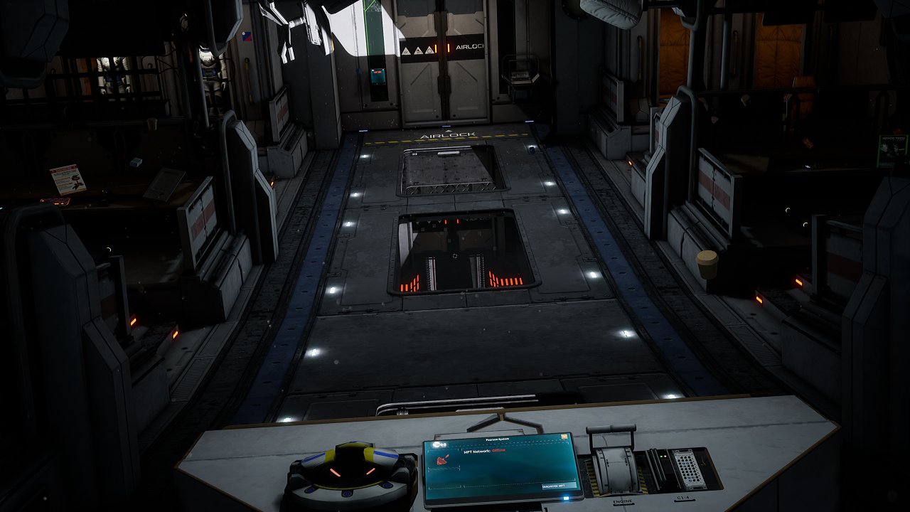 [17/11/2020] Deliver Us The Moon (Unreal Engine 4) mit Raytracing auf RX 6000: Wandernde Block-Artefakte anstelle von Spiegelungen auf Glas.