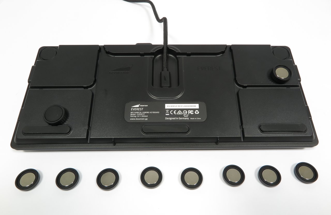 [10/11/2020] Mountain Everest Max im Test: Tolle Tastatur für Gamer mit innovativer, beeindruckender Modularität (6)