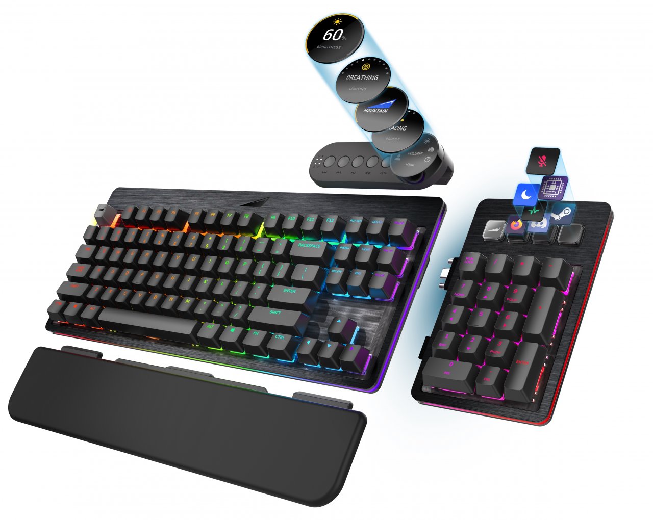 [10/11/2020] Mountain Everest Max im Test: Tolle Tastatur für Gamer mit innovativer, beeindruckender Modularität (27)