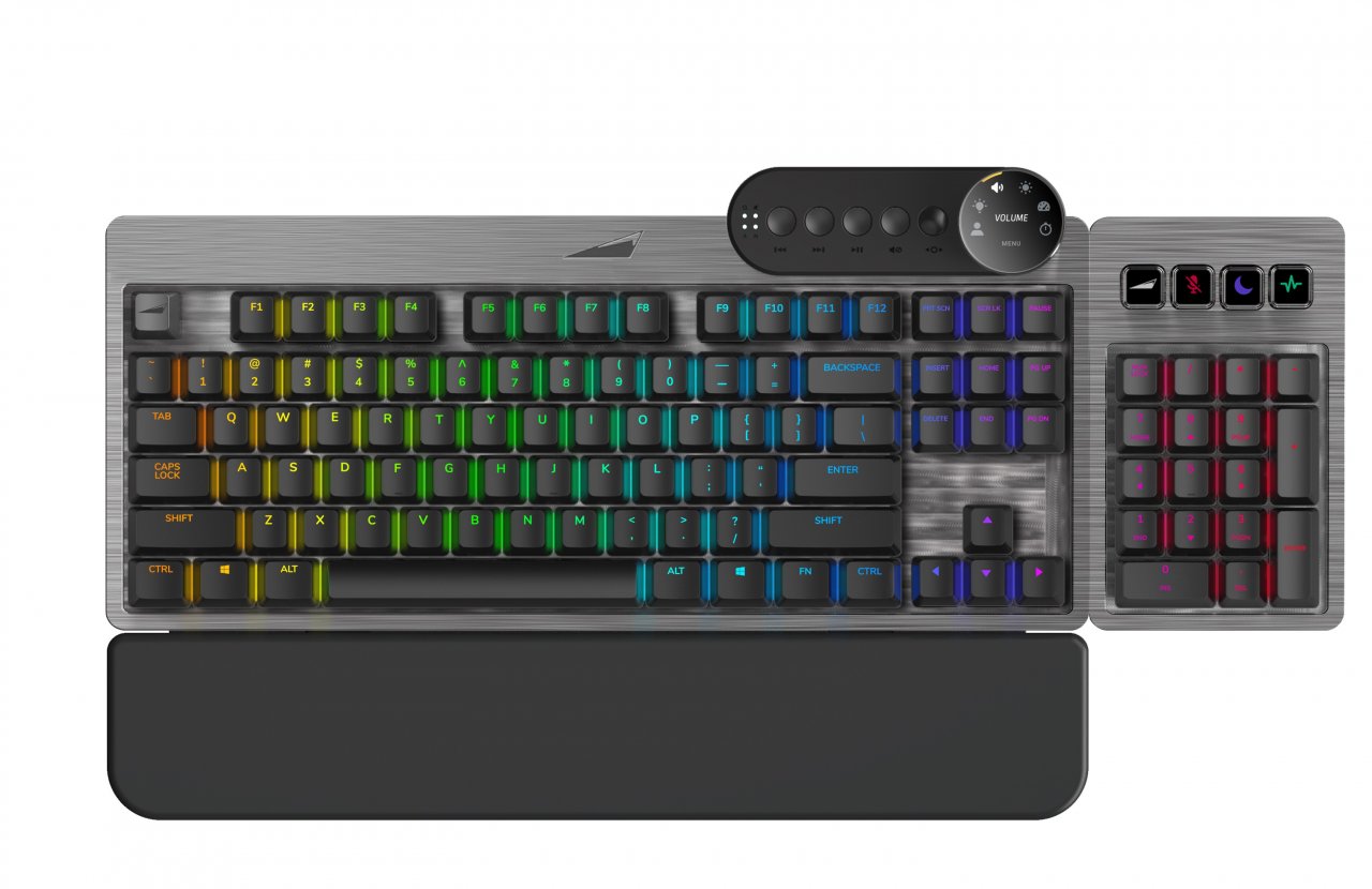 [10/11/2020] Mountain Everest Max im Test: Tolle Tastatur für Gamer mit innovativer, beeindruckender Modularität (29)