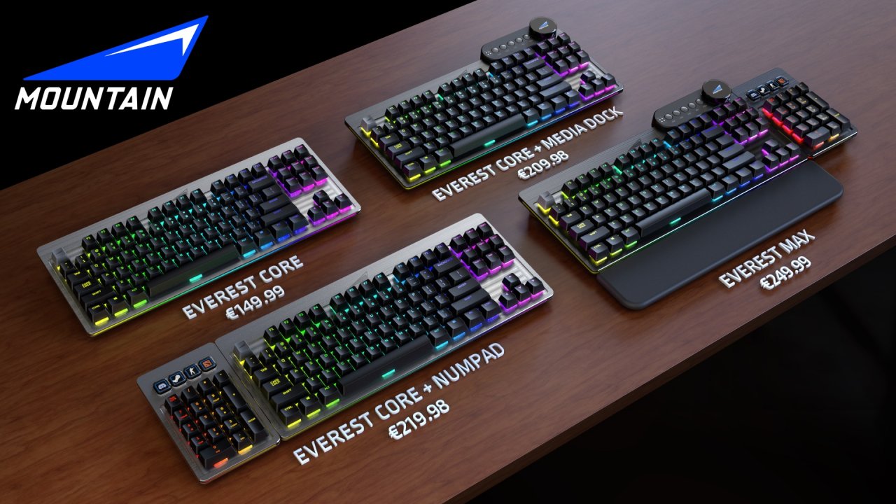 [10/11/2020] Mountain Everest Max im Test: Tolle Tastatur für Gamer mit innovativer, beeindruckender Modularität (28)