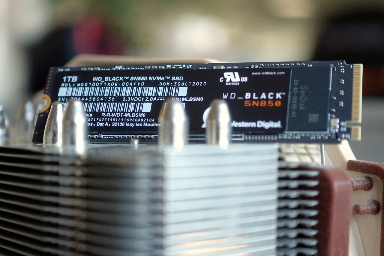 [30/11/2020] WD Black SN850 im Test