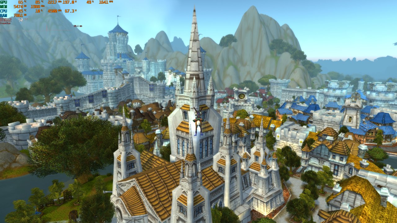 WoW Shadowlands RDNA 2 Navi 21 Radeon RX 6800 Raytracing on