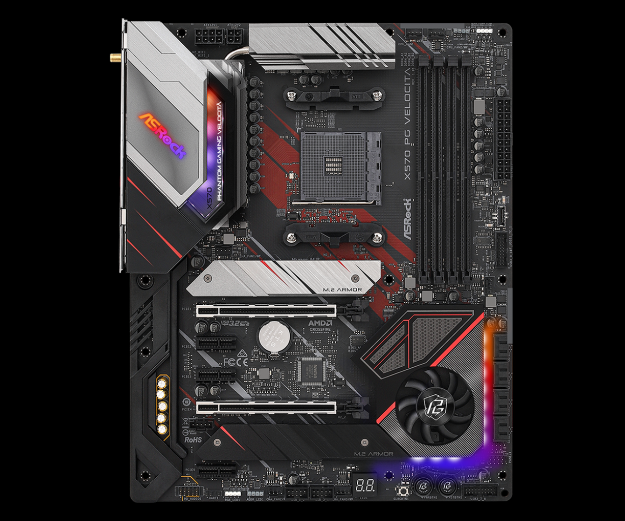 [05/11/2020] Asrock X570 PG Velocita - Gaming-Mainboard für die neuen Ryzen 5000-CPUs &nbsp;