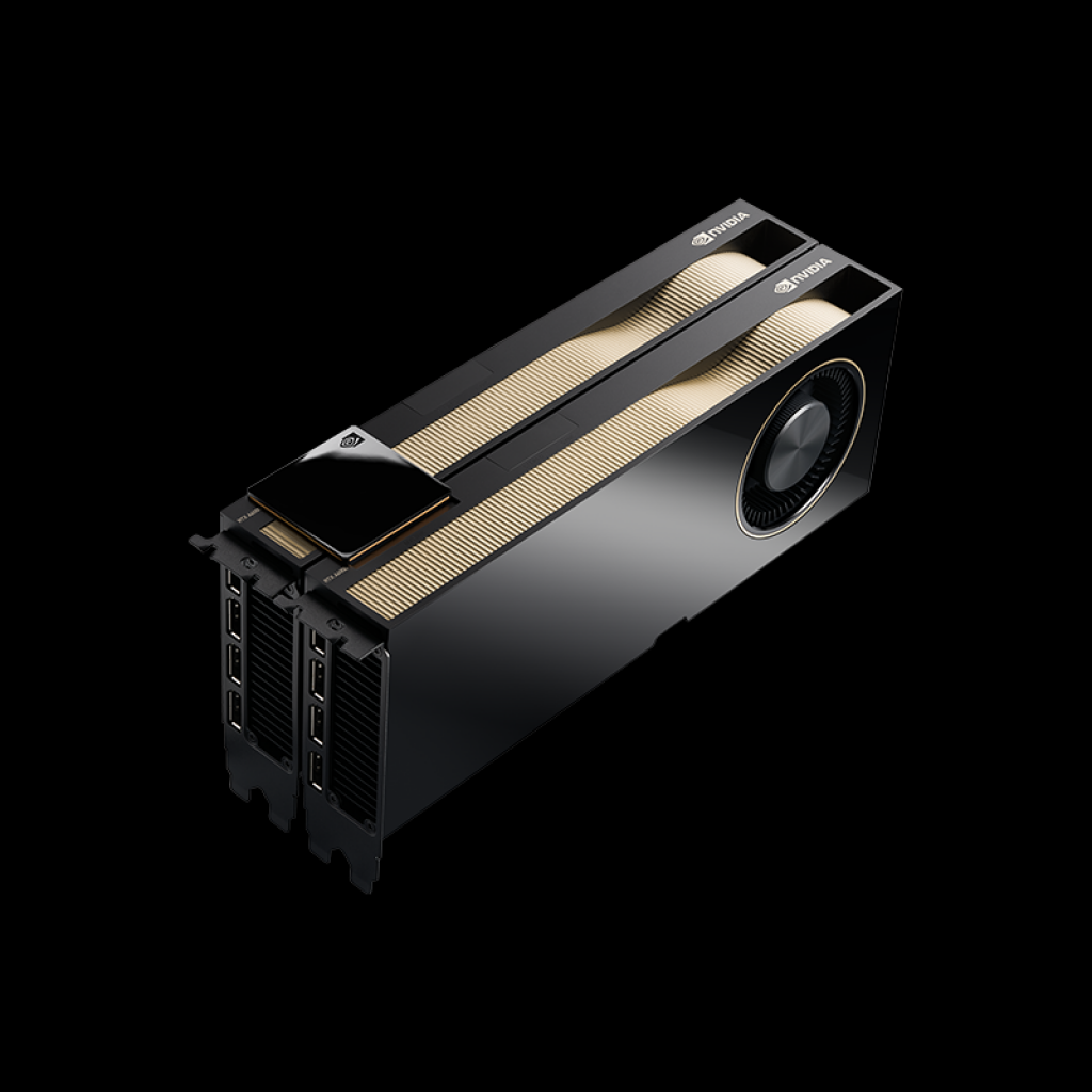 [16/12/2020] Ampere im Vollausbau: Nvidia veröffentlicht RTX A6000 mit 48 GiByte Speicher - per NVLink lassen sich zwei Karten auch kombinieren.