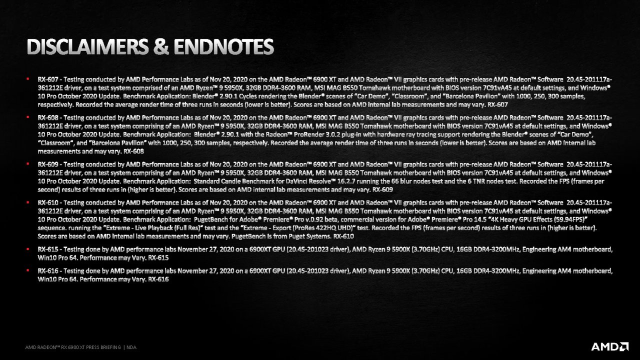 [08/12/2020] AMD Radeon RX 6900 XT Briefing Presentation 28