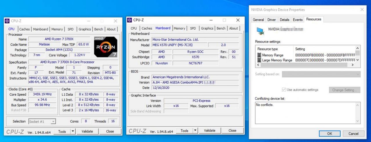 [18/12/2020] Smart Access Memory - Screenshots belegen Support für ältere Ryzen-CPUs &nbsp;