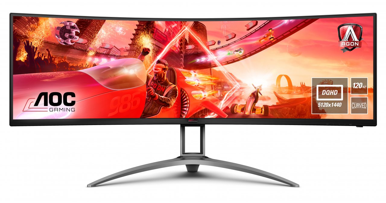 [09/12/2020] AOC Agon AG493UCX: Ultrabreiter 49-Zoll-Monitor mit 5.120 x 1.440 Pixel kommt (11)