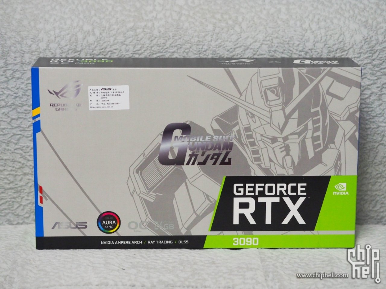 [22/12/2020] Geforce RTX 3090: Asus ROG Strix Gundam im Anime-Stil detailreich abgelichtet (1)