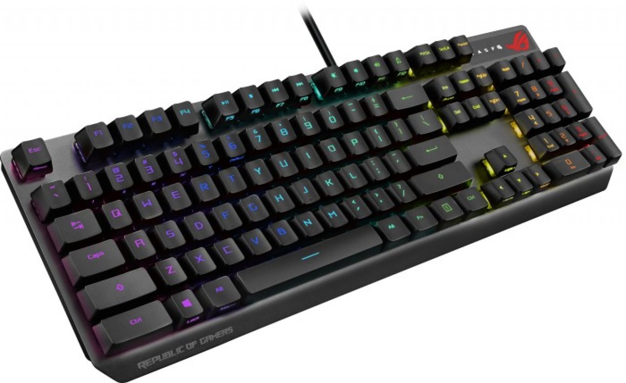 [04/12/2020] Asus ROG Strix Scope RX: Tastaturneuauflage mit optisch-mechanischen Switches (1)