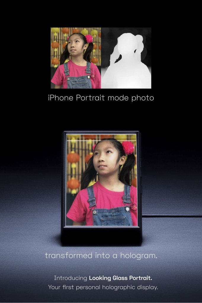 [04/12/2020] Bild vom iPhone mit LIDAR Sensor als 3D Portrait