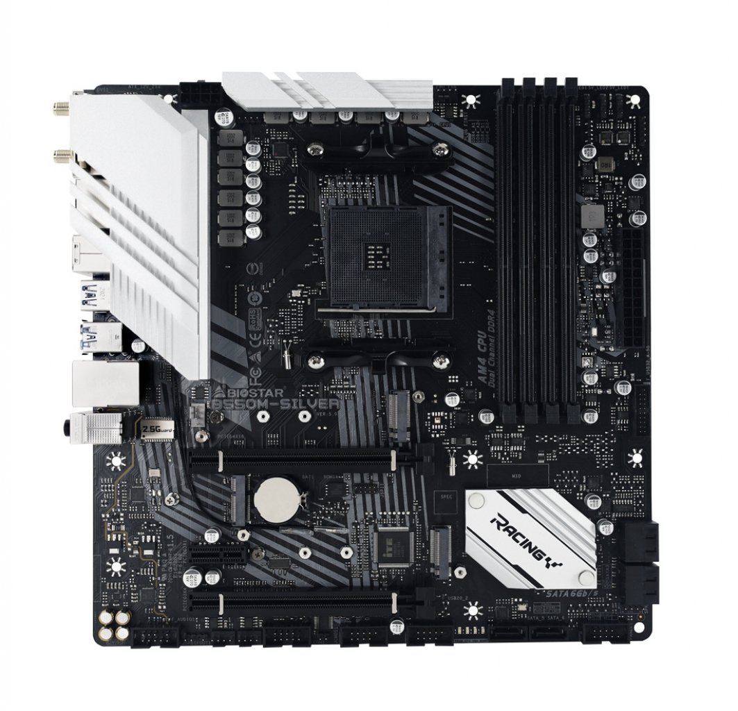 [14/12/2020] Biostar B550M-Silver: Mikro-ATX-Board für Ryzen 5000 mit solider Ausstattung (2)