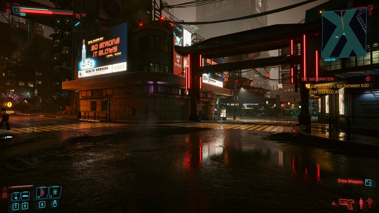 Cyberpunk 2077 - Raytracing - 01 - RT off