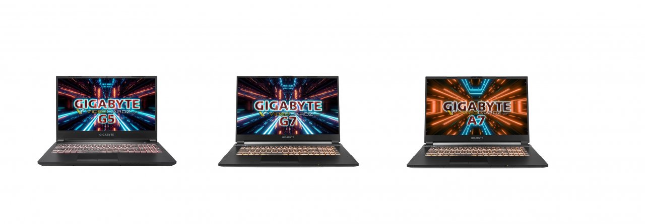 [22/12/2020] Gigabyte G5 15 Zoll, G7 17 Zoll und A7 17 Zoll Gaming Notebooks mit Nvidia RTX 3060