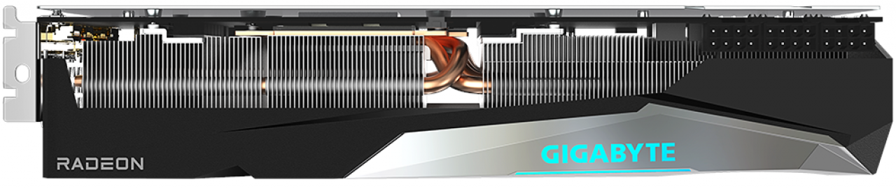 [29/12/2020] Gigabyte RX 6900 XT Gaming OC: Seitenansicht