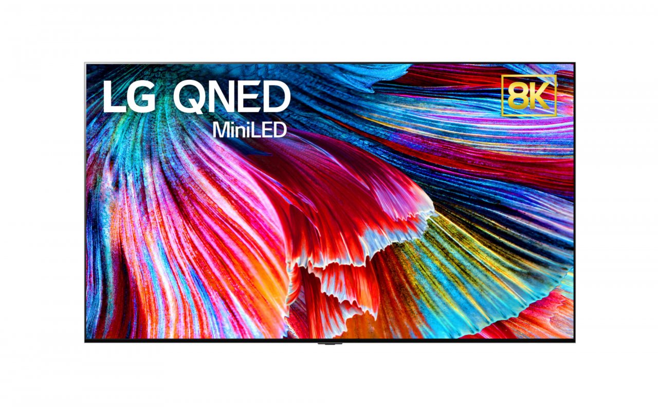 [29/12/2020] LG QNED: 8K-Fernseher kombinieren 30.000 Mini-LEDs mit Quantum Dot