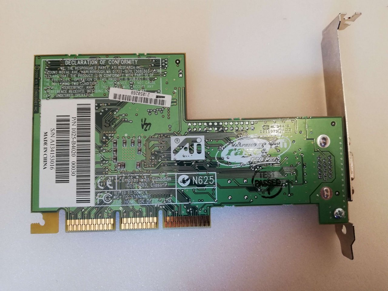 [31/12/2020] Update vom 02.01.2021: Ati Rage 128 Pro von Doleo