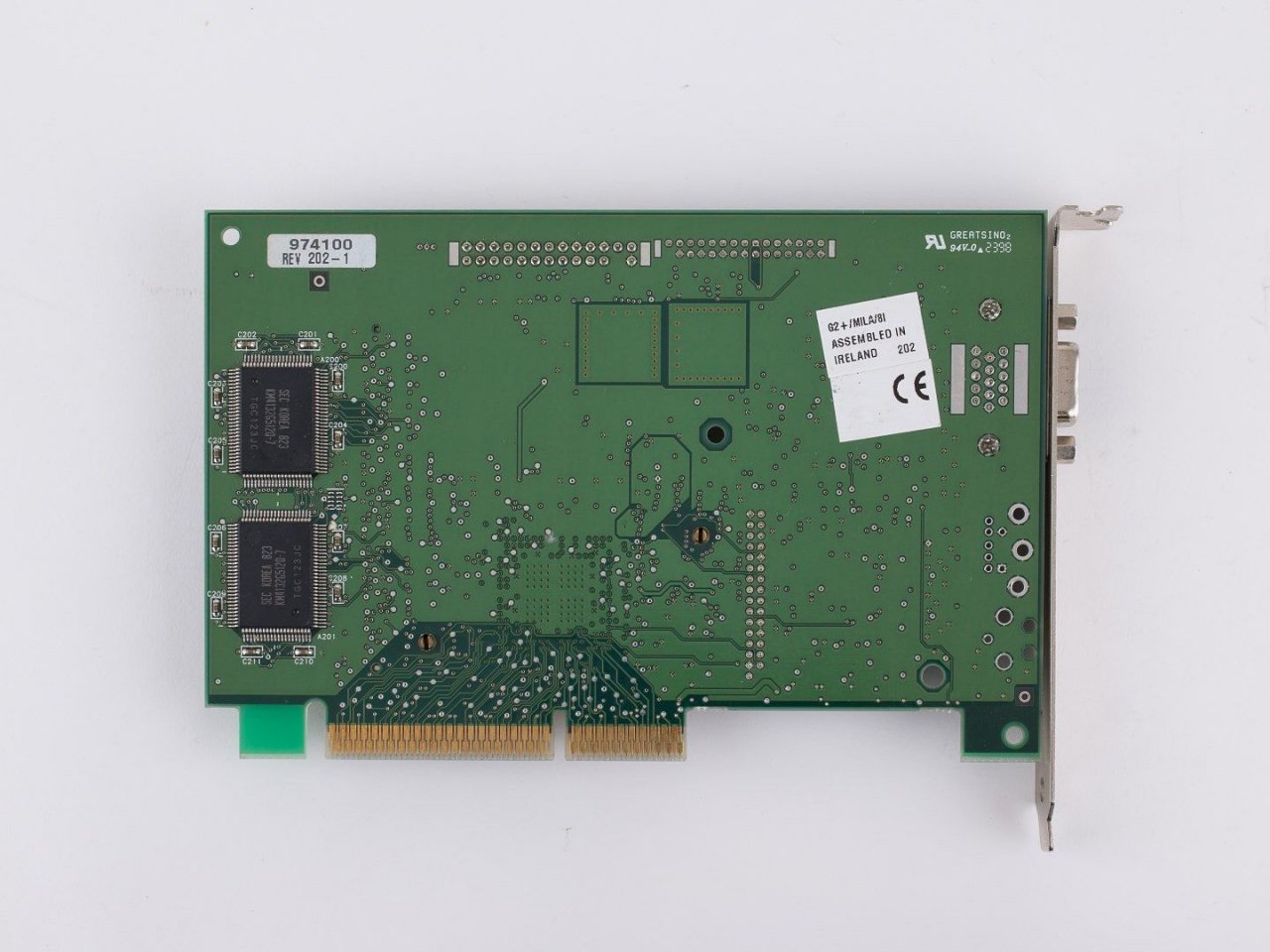[31/12/2020] Update vom 02.01.2021: Matrox Millenium G200 mit SGRAM von Mega-Zord