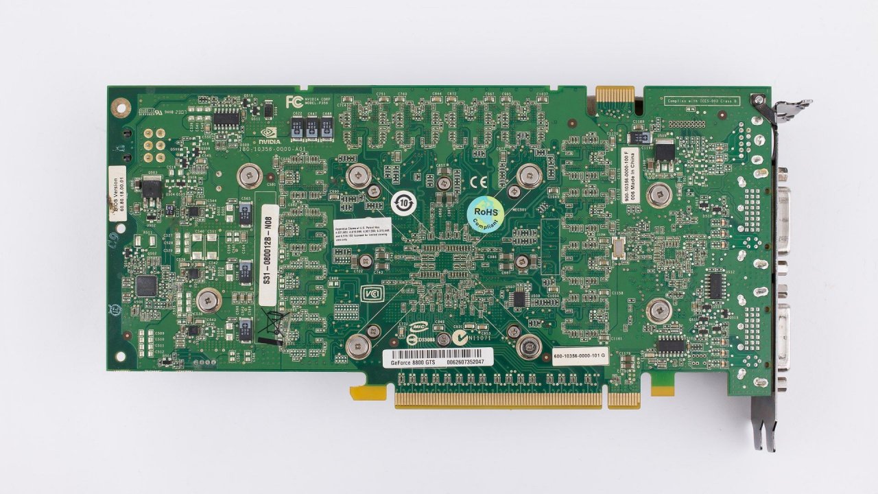 [31/12/2020] Update vom 02.01.2021: Nvidia Geforce 8800 GTS von Mega-Zord