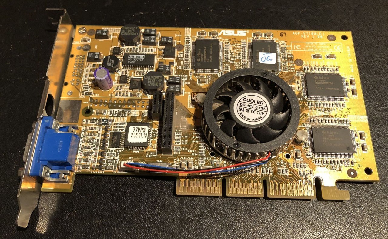[31/12/2020] Update vom 02.01.2021: Asus V7700 mit Nvidia Geforce 2 GTS von Viper4711