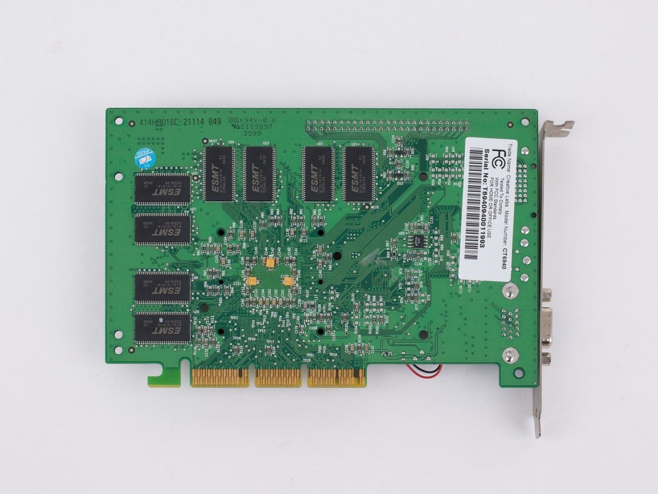 [31/12/2020] Update vom 02.01.2021: Creative Geforce-256 von Mega-Zord