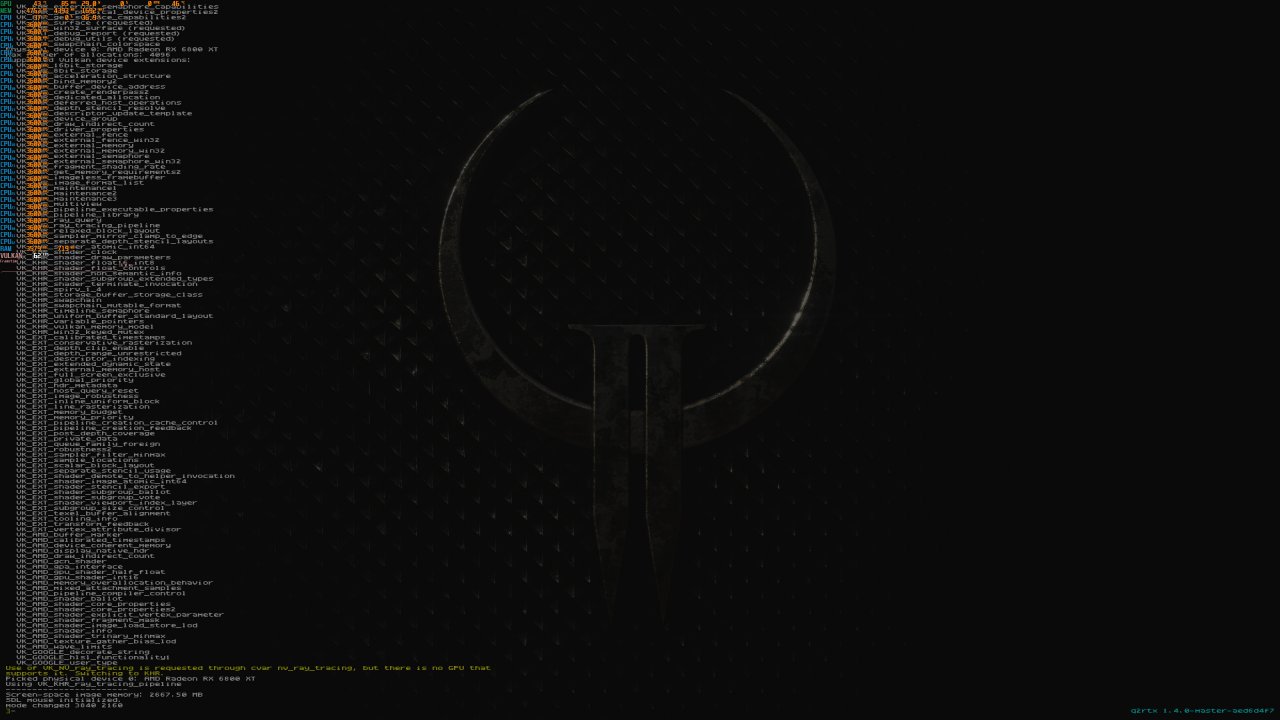 [15/12/2020] Quake 2 RTX: Port für offizielles Vulkan-Raytracing und somit AMD-Support, erste Benchmarks (4)