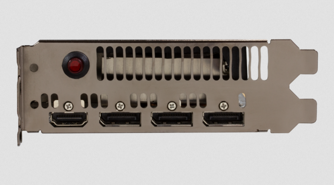 [02/12/2020] Radeon RX 6800 Fighter: Custom-Design von Powercolor mit OC-Knopf in Slotblende (4)