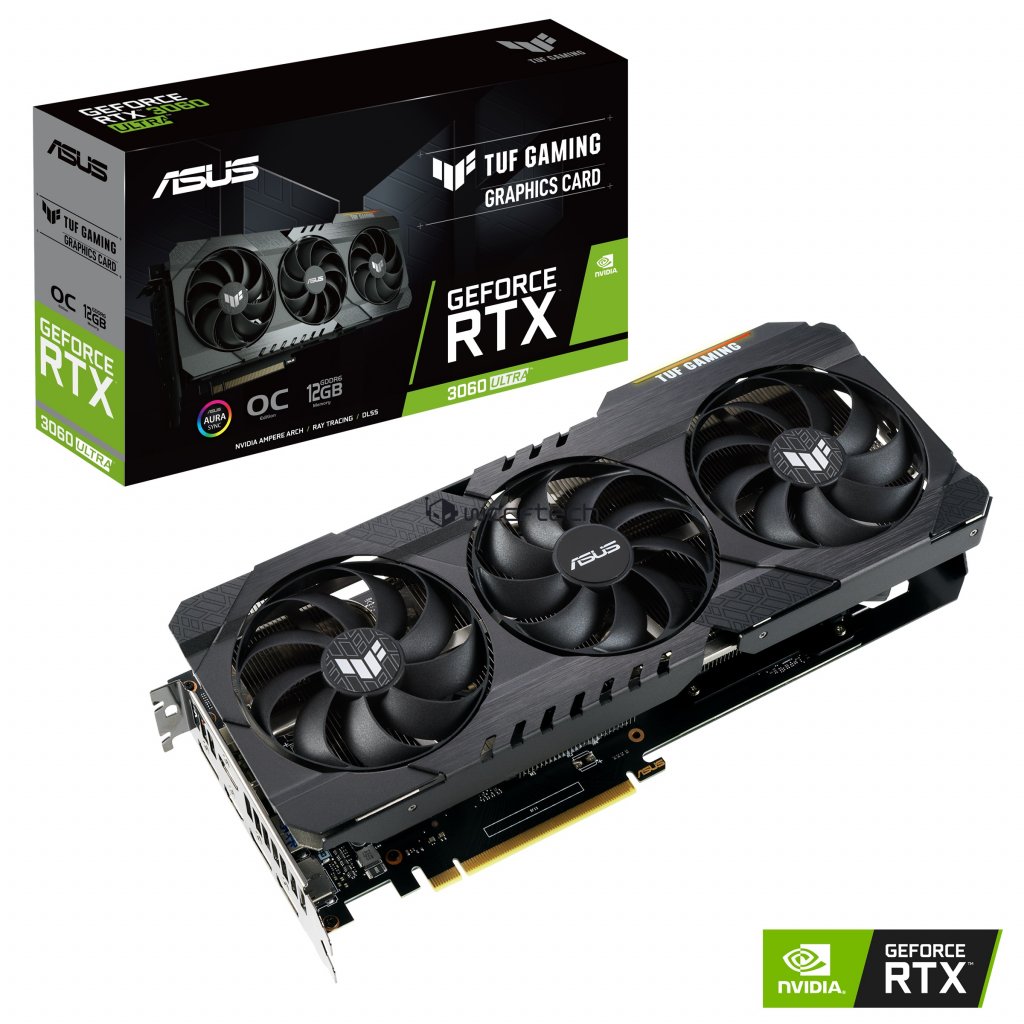 [1] Geforce RTX 3060 Ultra mit 12 GiB Grafikspeicher von Asus gesichtet