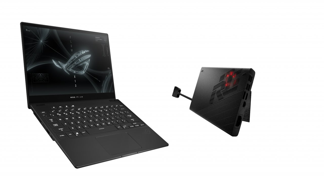 [13/01/2021] Asus ROG Flow X13 Convertible GV301 mit ROG XG Mobile Dockingstation