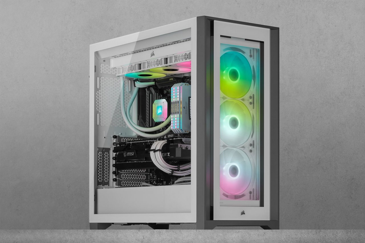 [15/01/2021] Corsair iCUE 5000X RGB WHITE 1 