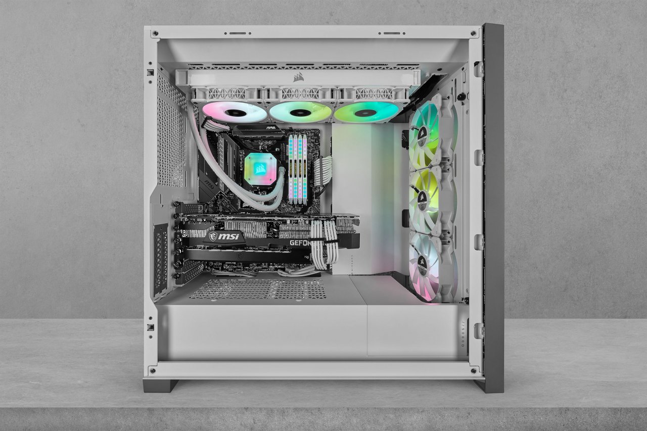 [15/01/2021] Corsair iCUE 5000X RGB WHITE 11 