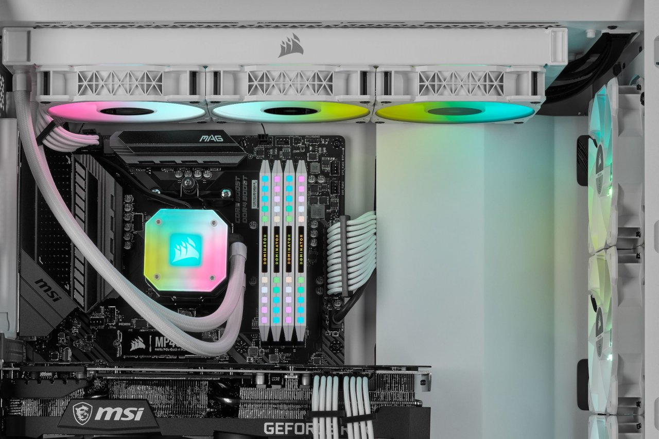 [15/01/2021] Corsair iCUE 5000X RGB WHITE 12 