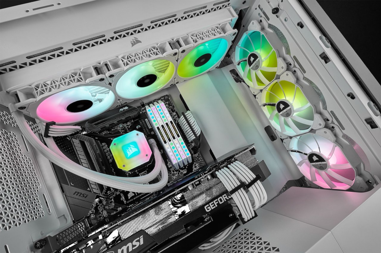 [15/01/2021] Corsair iCUE 5000X RGB WHITE 18 