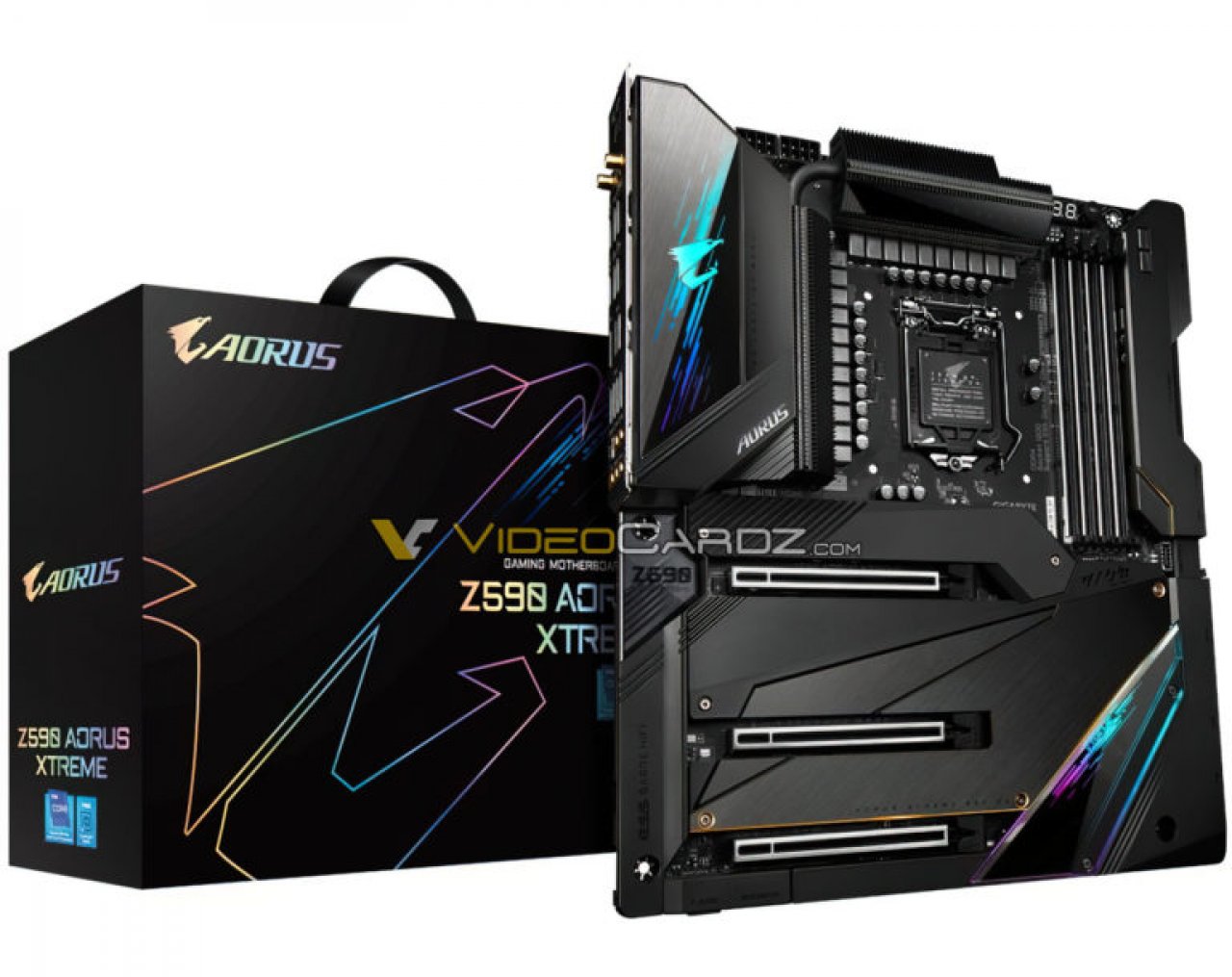 [08/01/2021] Rocket Lake S: Erster Blick auf das Gigabyte Z590 Aorus Xtreme (1)