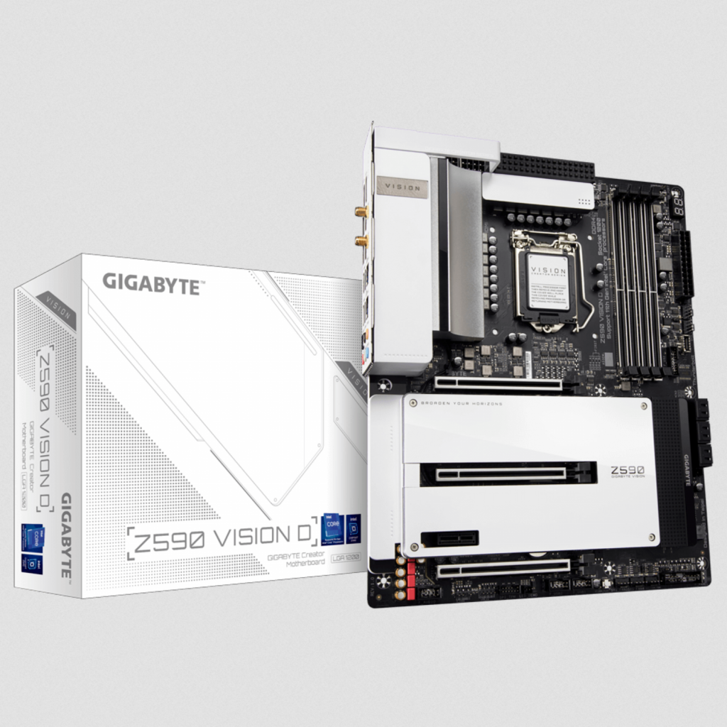 [15/01/2021] Gigabyte Z590 Vision: Neue Mainboards für Kreative (2)