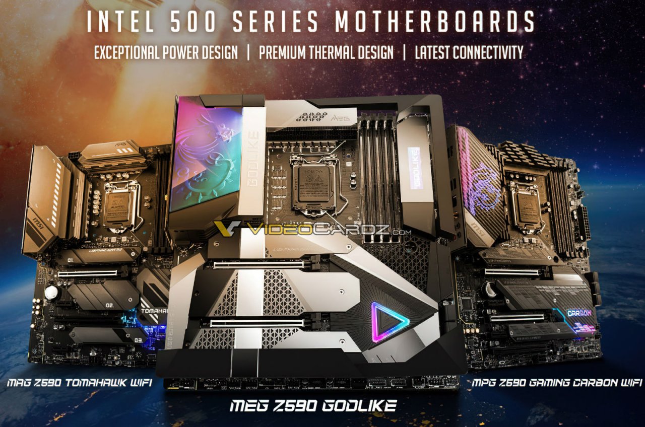 [11/01/2021] Intel Rocket Lake-S: Erster Blick auf die 500er-Boards von MSI, Vorstellung auf CES (1)