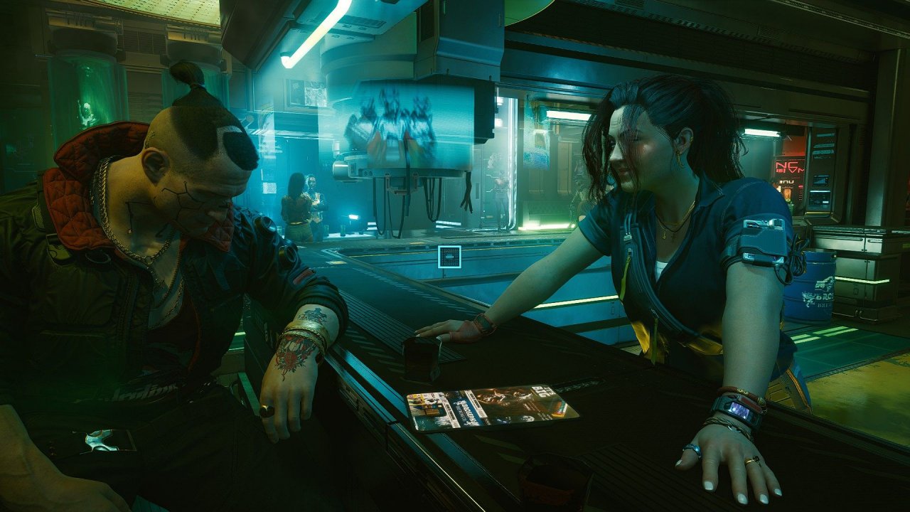 [30/01/2021] Cyberpunk 2077 (Menschenmenge: Medium, Grafikeinstellungen: Maximum (Ultra / Psycho), RT: aus, DLSS: fest 100%) - Screenshot von Nightslaver