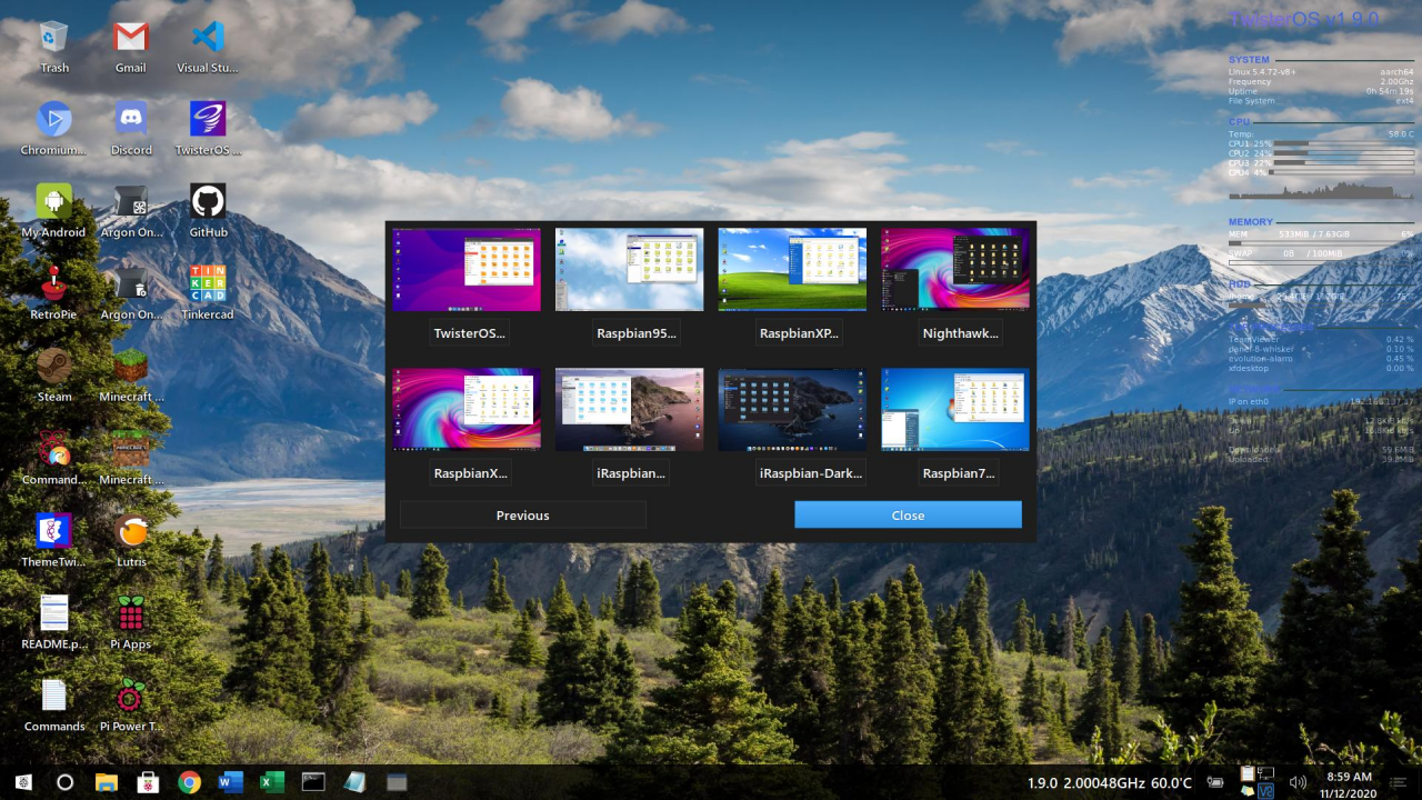 [06/01/2021] Der Theme Switcher von Twister OS