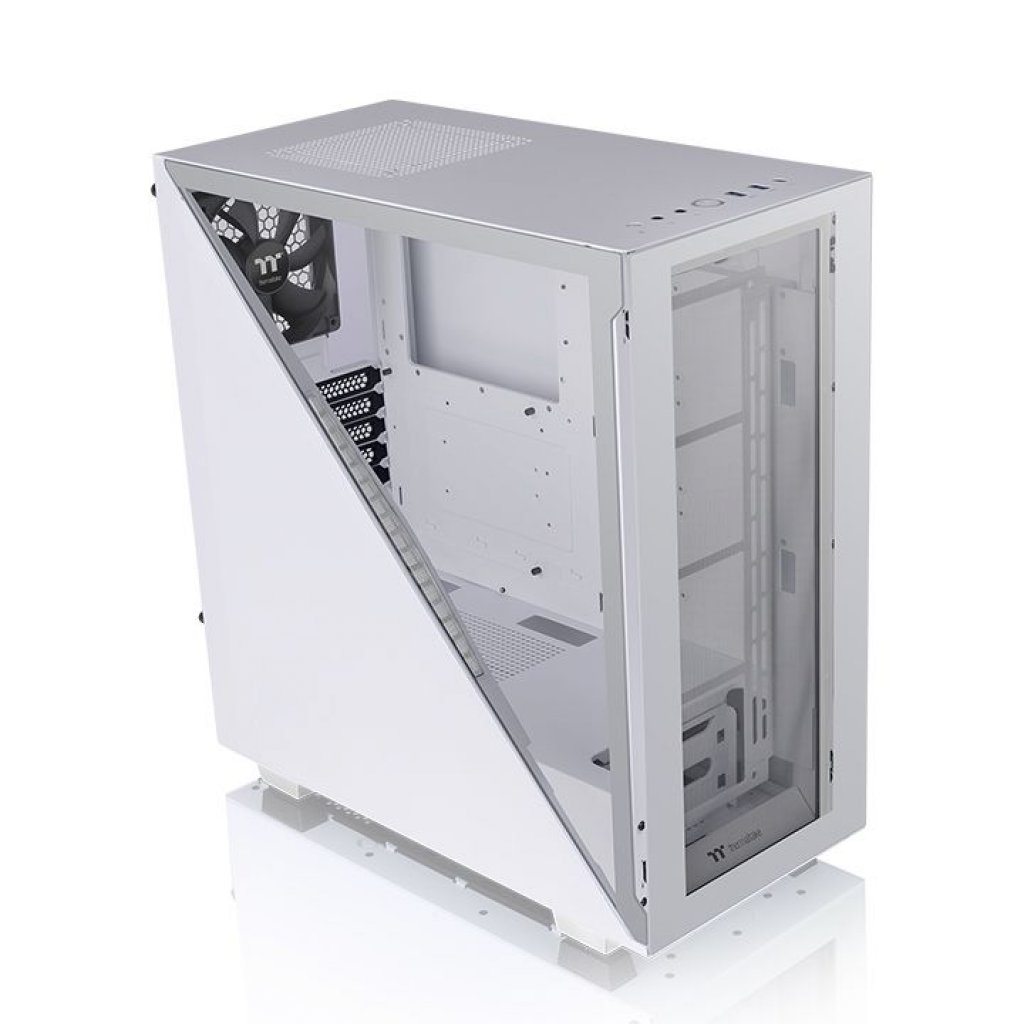 [18/01/2021] Thermaltake Divider 300 TG: Tower mit dreieckigem Fenster in Schwarz und Weiß (6)