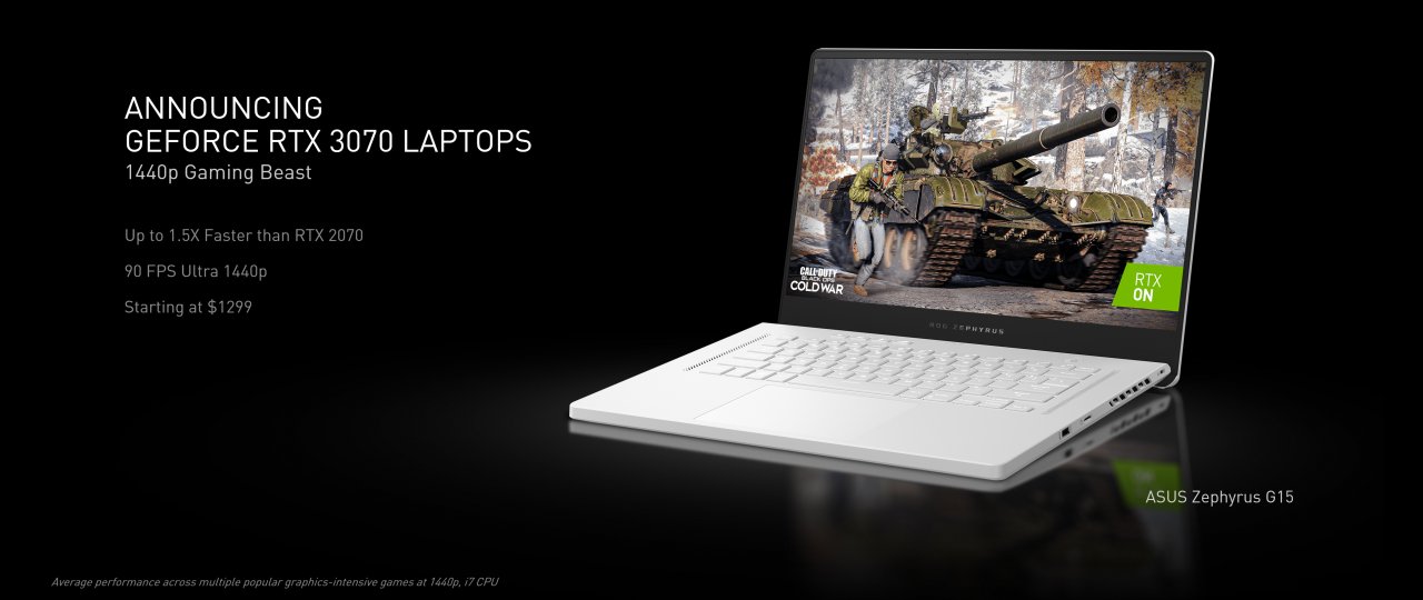 [13/01/2021] Geforce RTX 3080, 3070 & 3060 Mobile ab 26. Januar in Notebooks ab 999 US-Dollar (2)