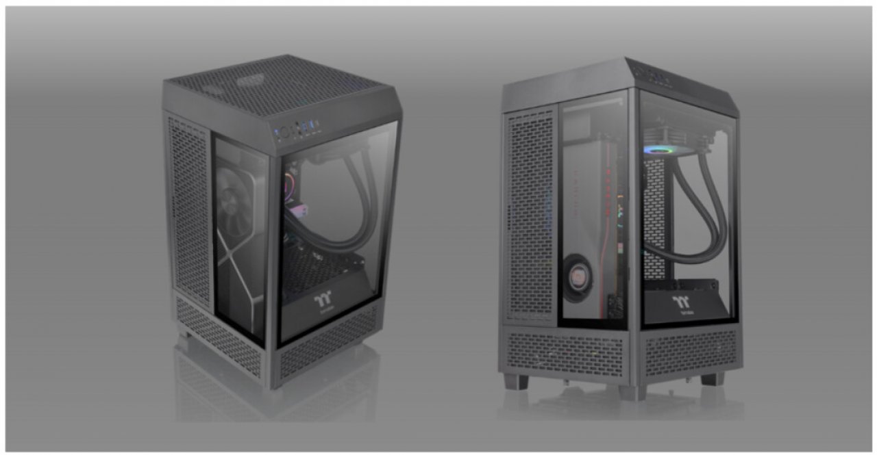 [09/01/2021] Tower 100 Mini Chassis - Thermaltake zeigt neues Mini-ITX-Case auf der CES 2021