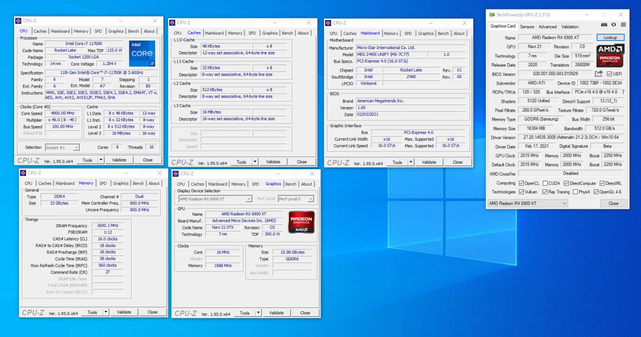 [28/02/2021] Intel Rocket Lake - Erste Fotos und Benchmarks aus der PCGHX-Community