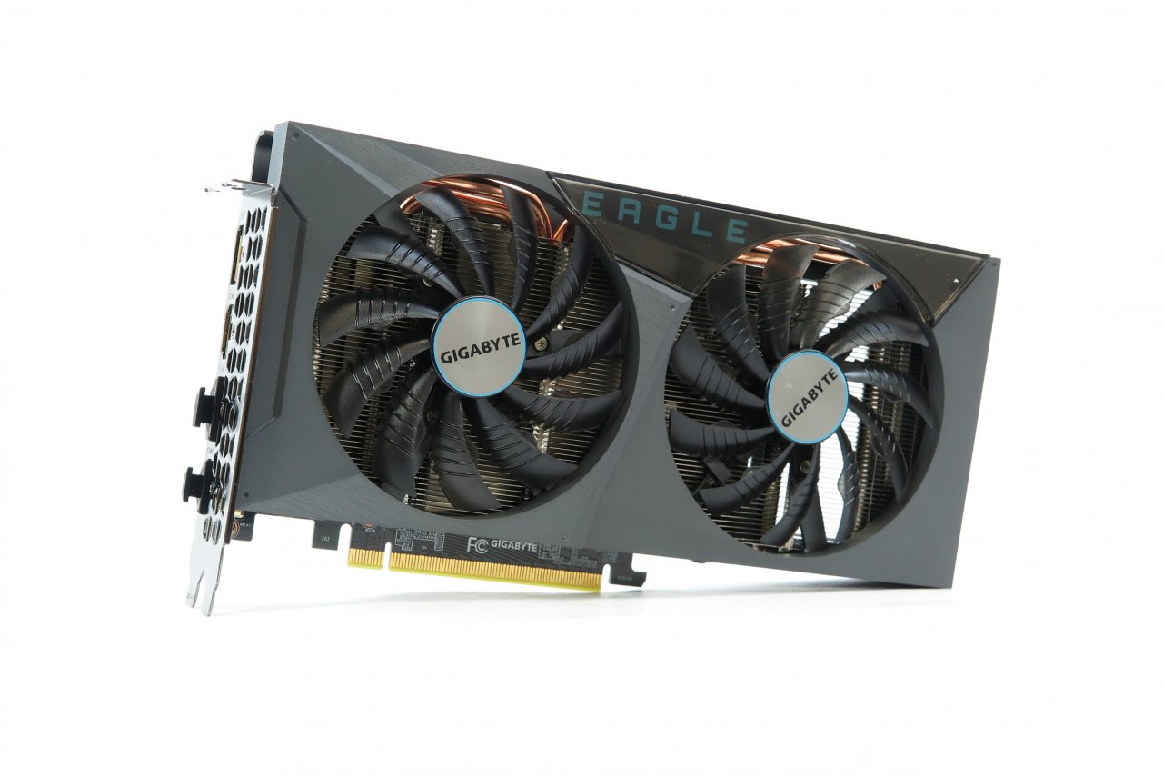 [25/02/2021] Gigabyte Geforce RTX 3060 Eagle: Basismodell der RTX 3060 12GB ohne werkseitige Übertaktung (1.777 MHz, 170 Watt), aber dafür mit guter Kühlung und LED-Beleuchtung – Ersteindruck mit Leistungstest in der PCGH 05/2021 (Artikel einzeln & online via PCGH PLUS).