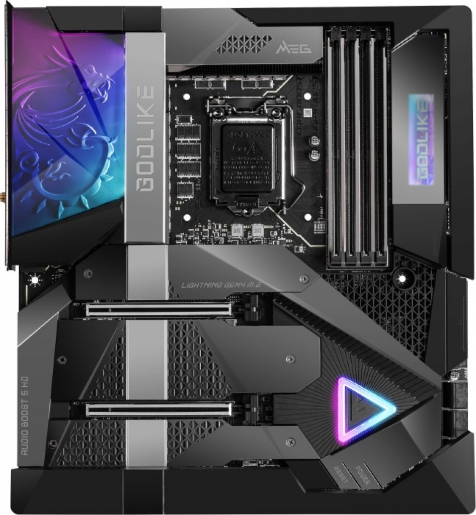 [09/02/2021] MSI MEG Z590 Godlike: Rocket-Lake-Mainboard für rund 1.000 Euro&nbsp; (1)
