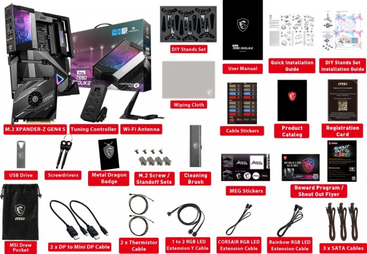 [09/02/2021] MSI MEG Z590 Godlike: Rocket-Lake-Mainboard für rund 1.000 Euro&nbsp; (5)