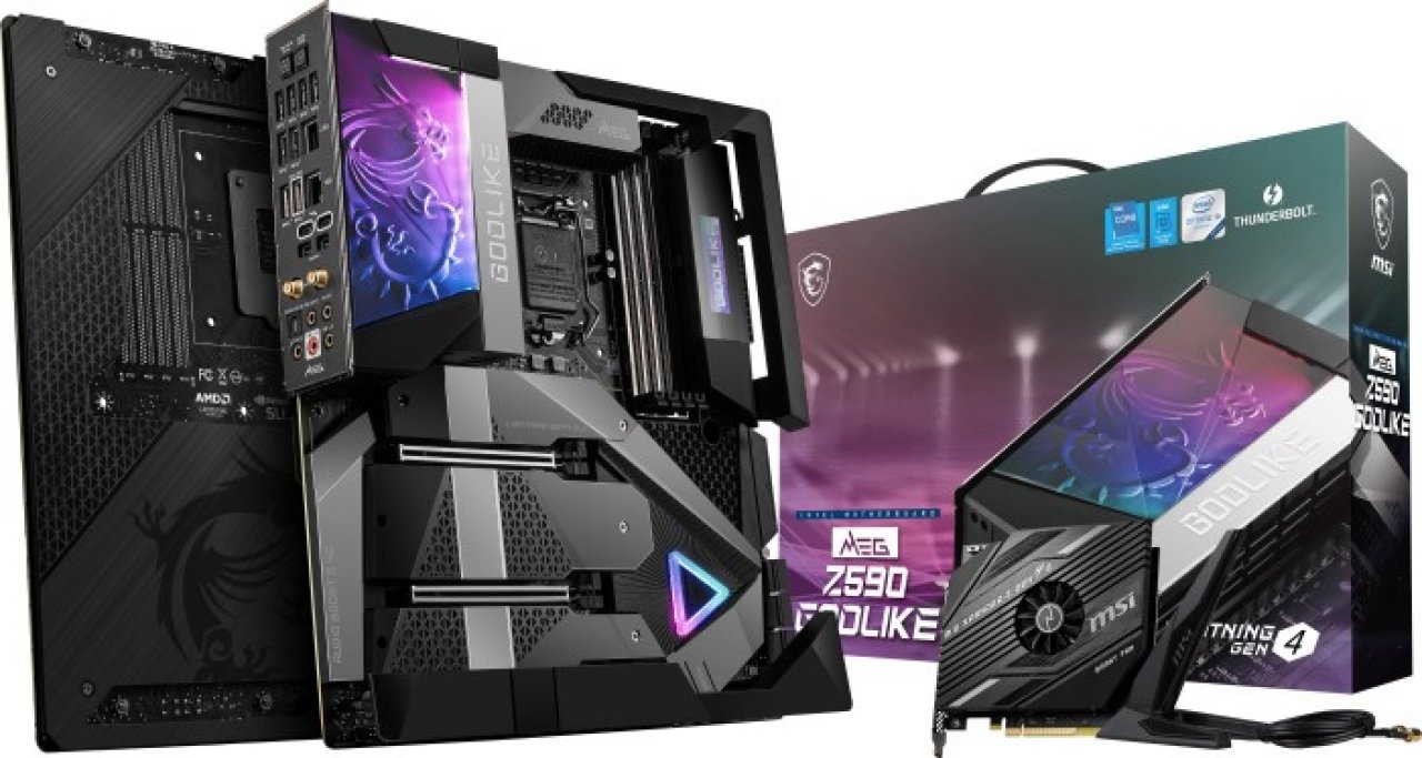[09/02/2021] MSI MEG Z590 Godlike: Rocket-Lake-Mainboard für rund 1.000 Euro&nbsp; (6)
