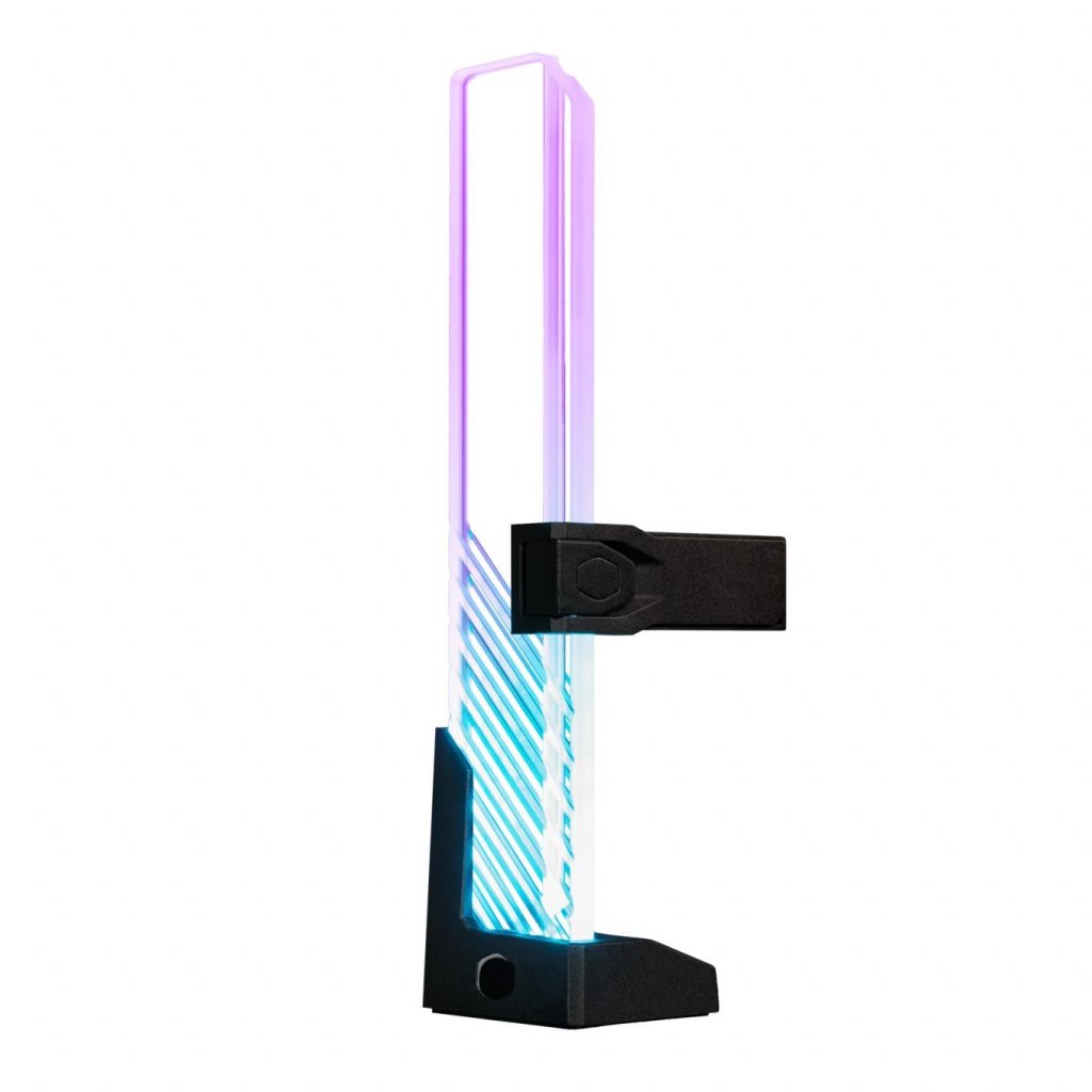 [19/02/2021] Für schwere Grafikkarten: Cooler Master mit RGB-Stützpfeiler aus Temperglas (3)