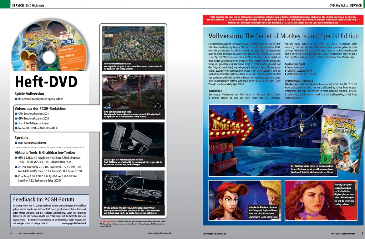 [24/02/2021] PCGH 04/2021 Heft-DVD