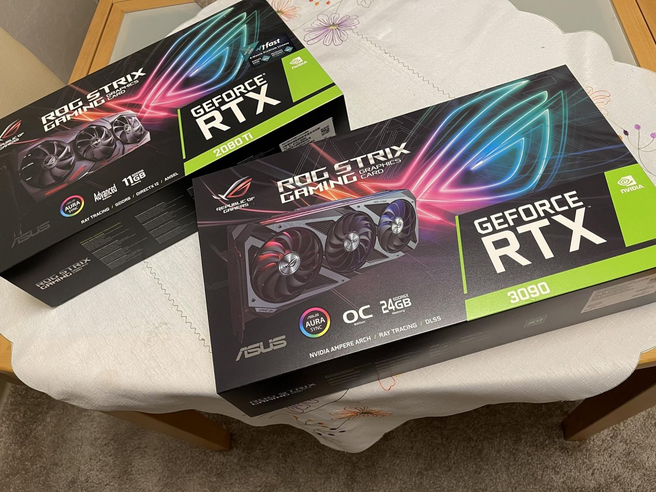 [14/02/2021] Update vom 14.02.2021: Asus Geforce RTX 2080 Ti/3090 von Patrick_87